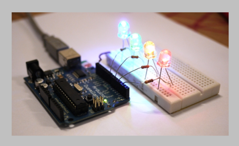 Leds conenctées à un arduino